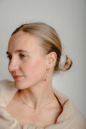 Dahlia Dropper Earrings