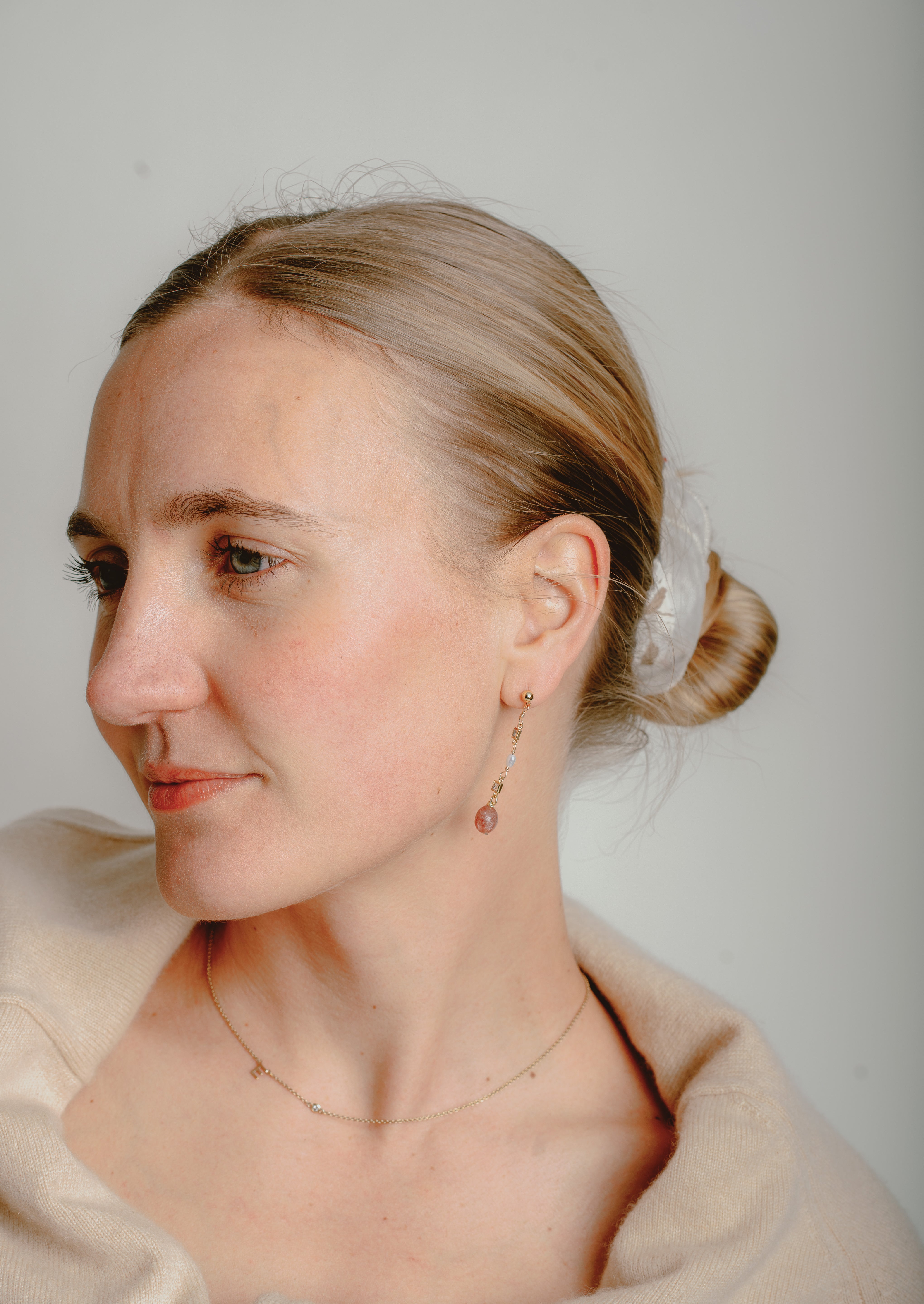 Dahlia Dropper Earrings