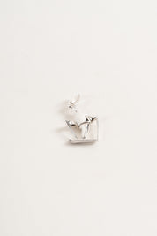 Vintage Skier Pendant