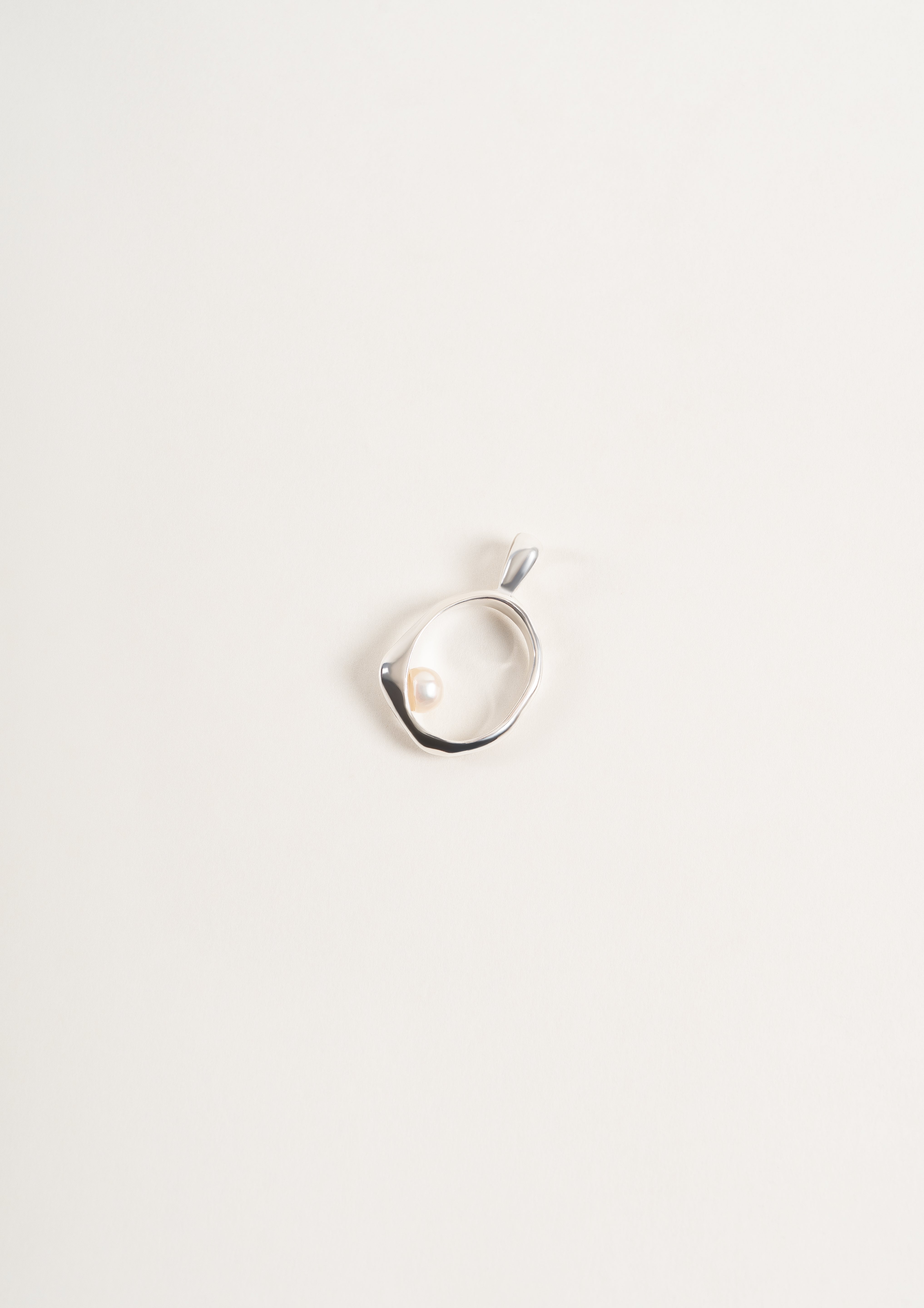 Organic Pearl Pendant