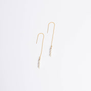 Pearl Threader Earrings