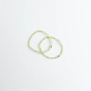 Gold & Peridot Stretchy Bracelet