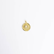 Gold Sunflower Charm