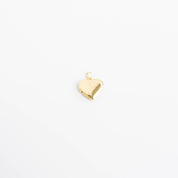 Gold Heart Locket Charm