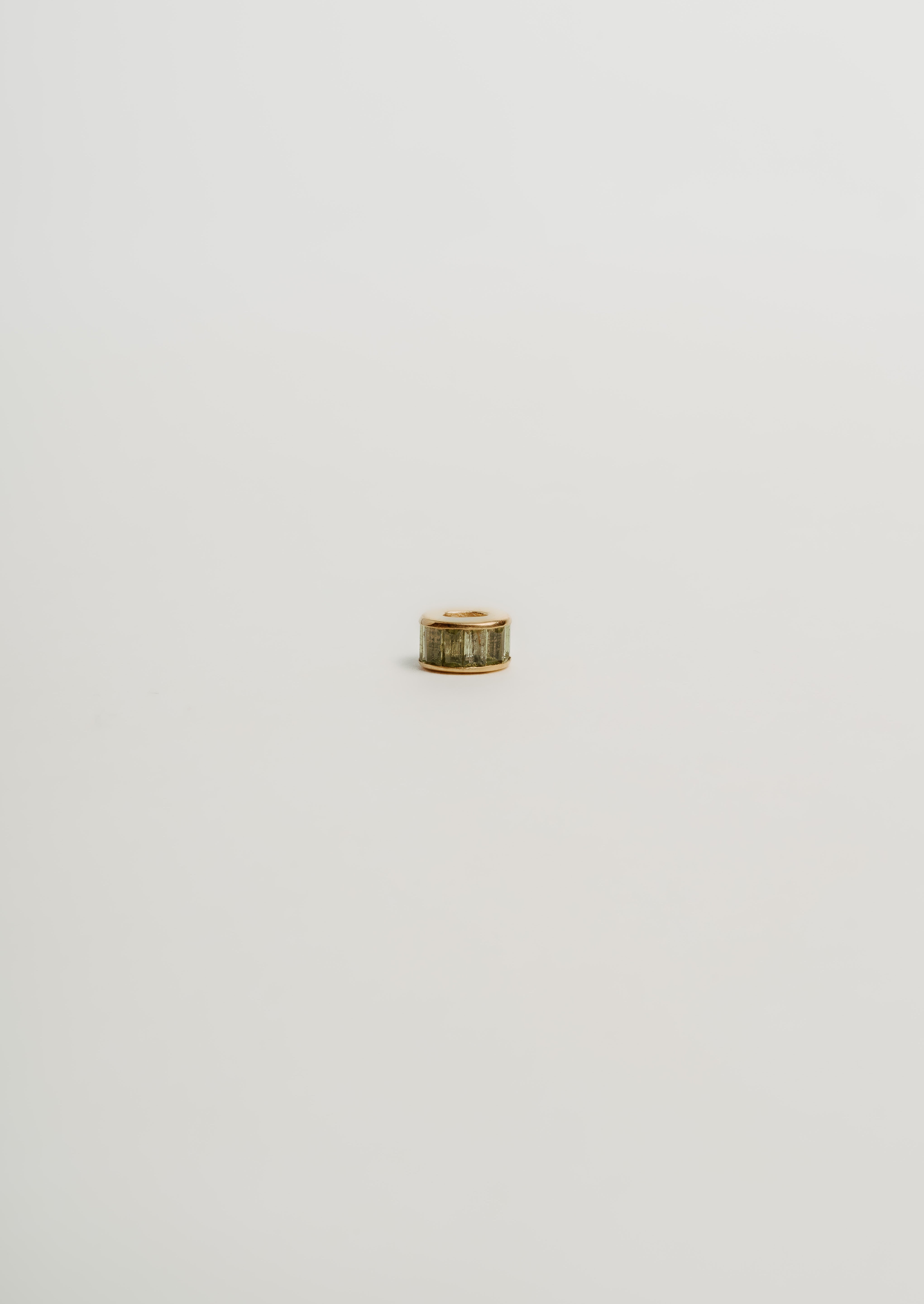 Isla Peridot Slider Charm