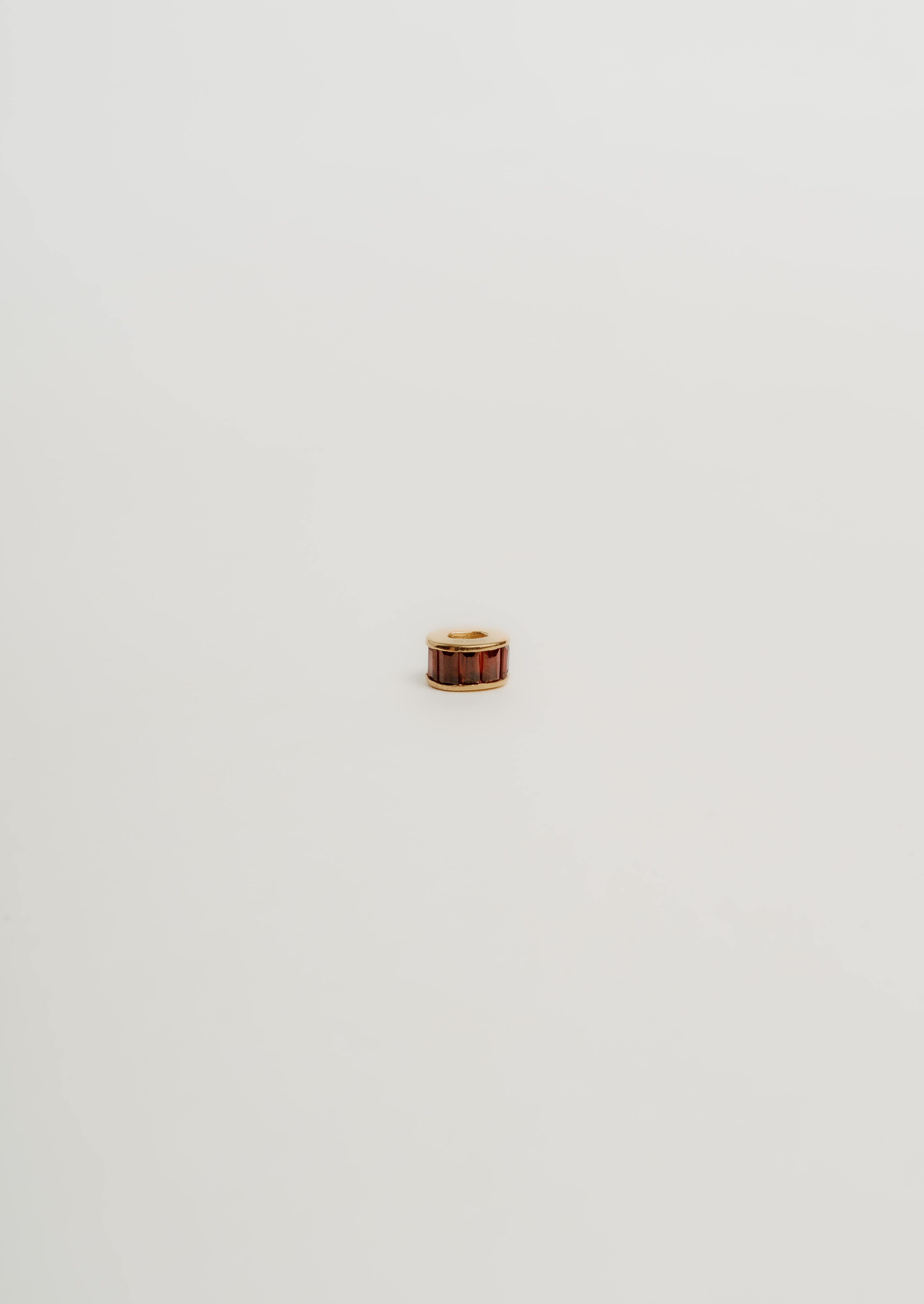 Isla Garnet Slider Charm