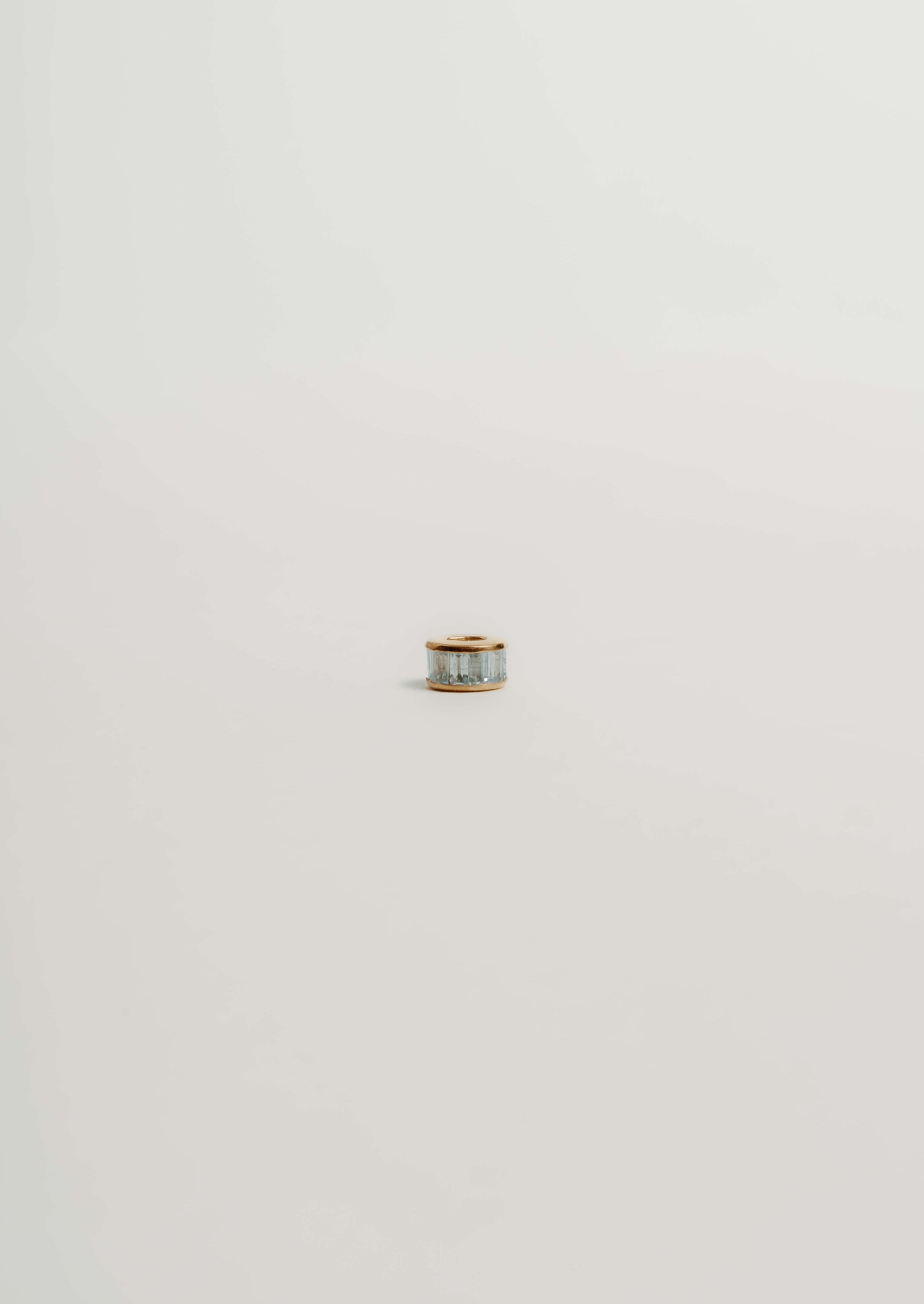 Isla Aquamarine Slider Charm