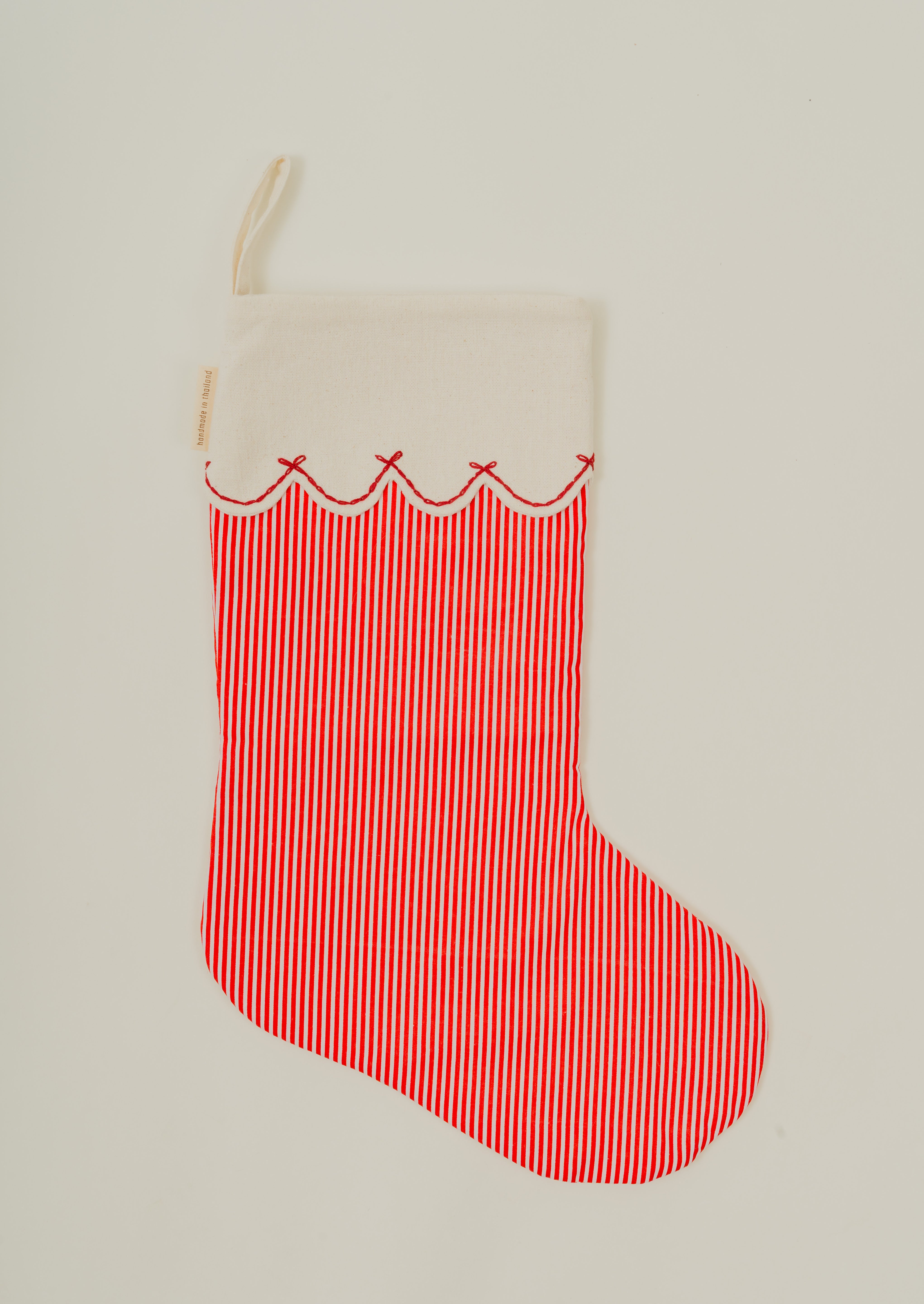 Red Ribbon Stocking