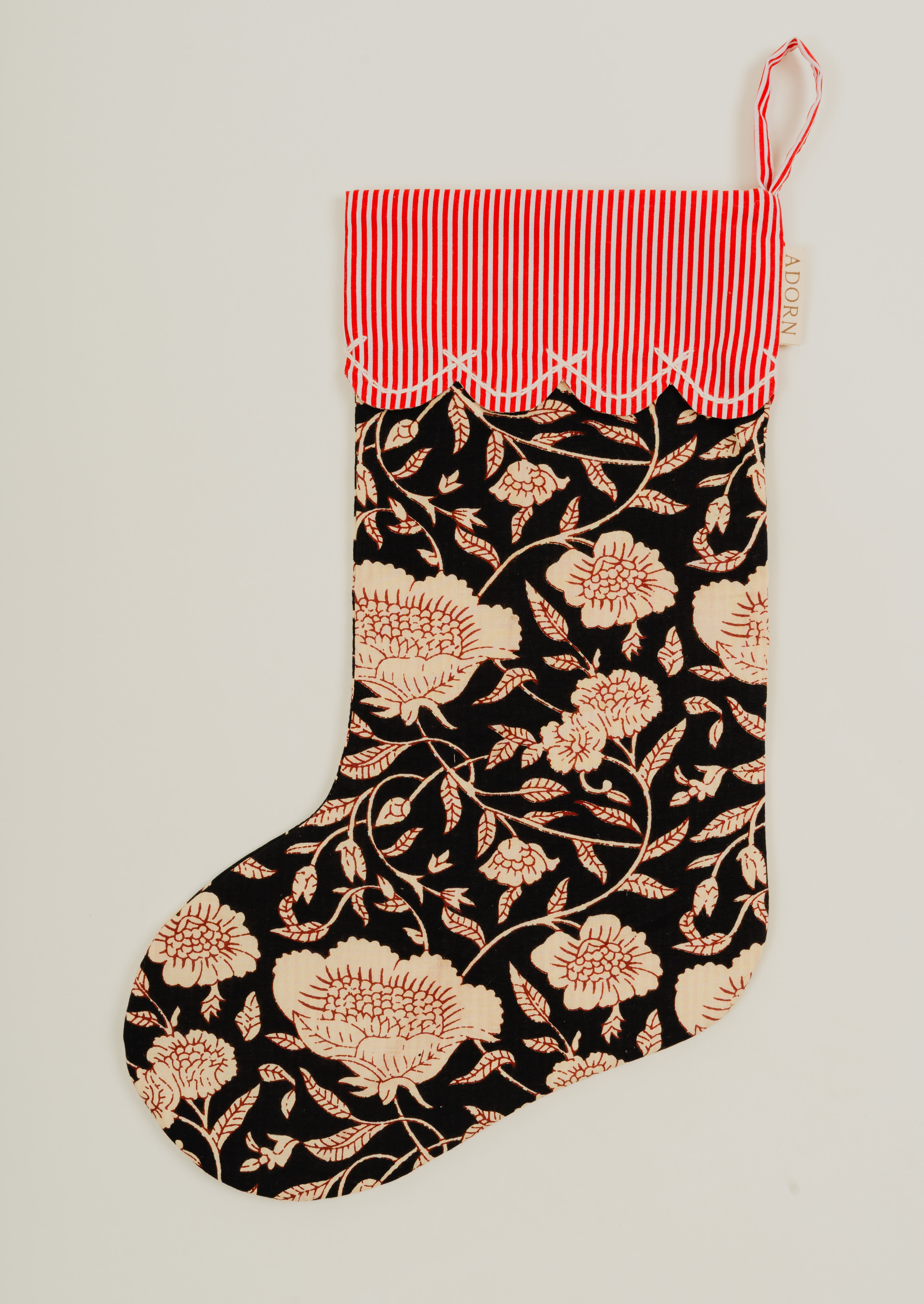 Crimson Petal Stocking