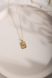 Block Letter Charm