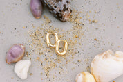 Gold Huggie Earrings