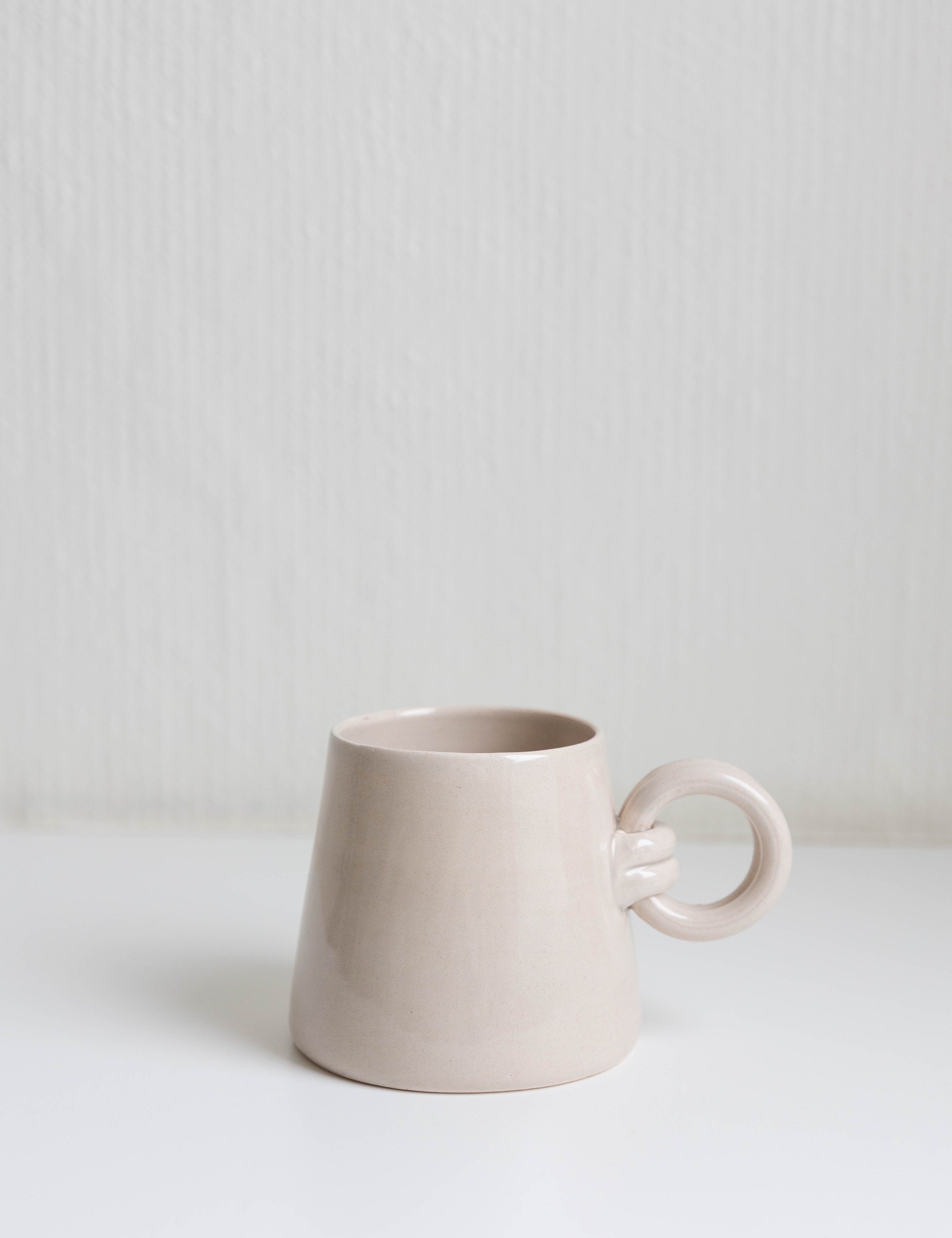 Double Wrap Handle Mug