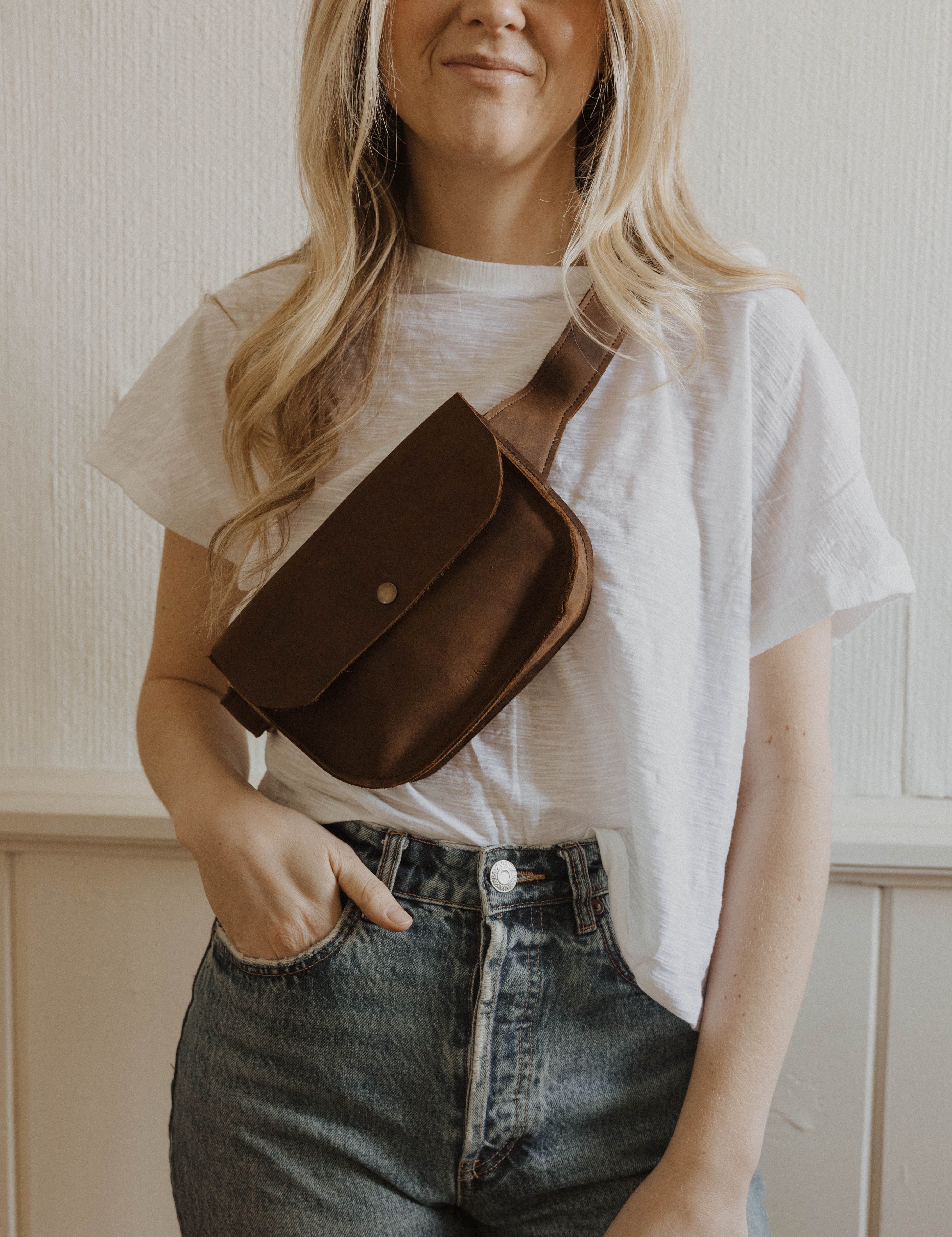 Leather Fanny Pack