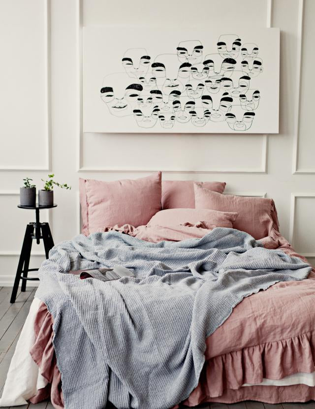 King Linen Waffle Blanket