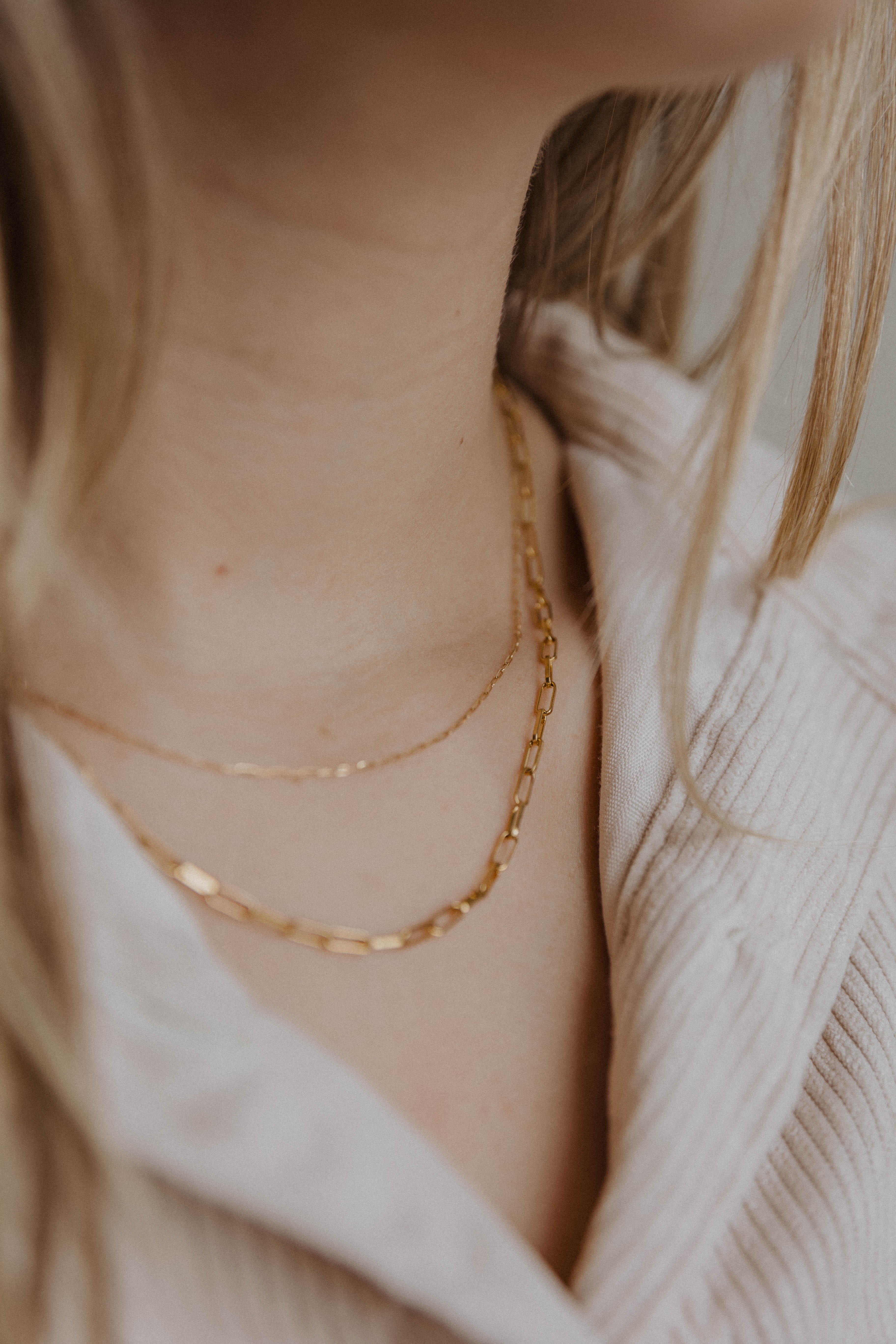 Mini Paperclip Necklace